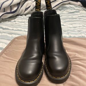 Dr Marten’s black Chelsea boot